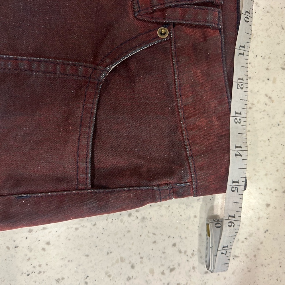 Wild Fable Burgundy Super Mini Skirt Size 0 - Picture 4 of 5